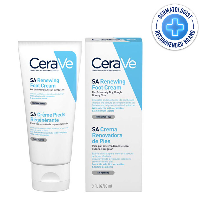 Salicylic Acid Foot Cream For Cracked Skin CeraVe Australia