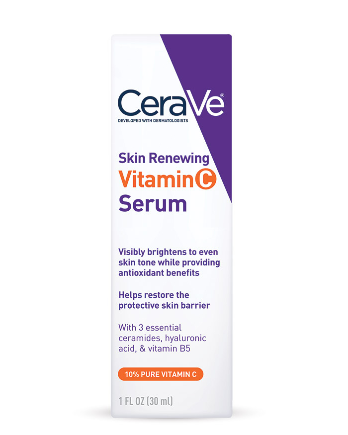 Skin Renewing Pure Vitamin C Serum for Face | CeraVe Australia